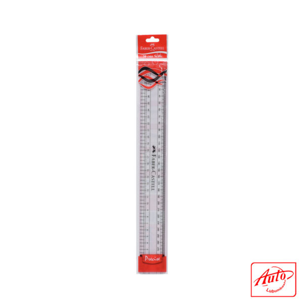 Faber-Castell Transparent Broad Scale – 30 cm, 1 Piece – Image 2
