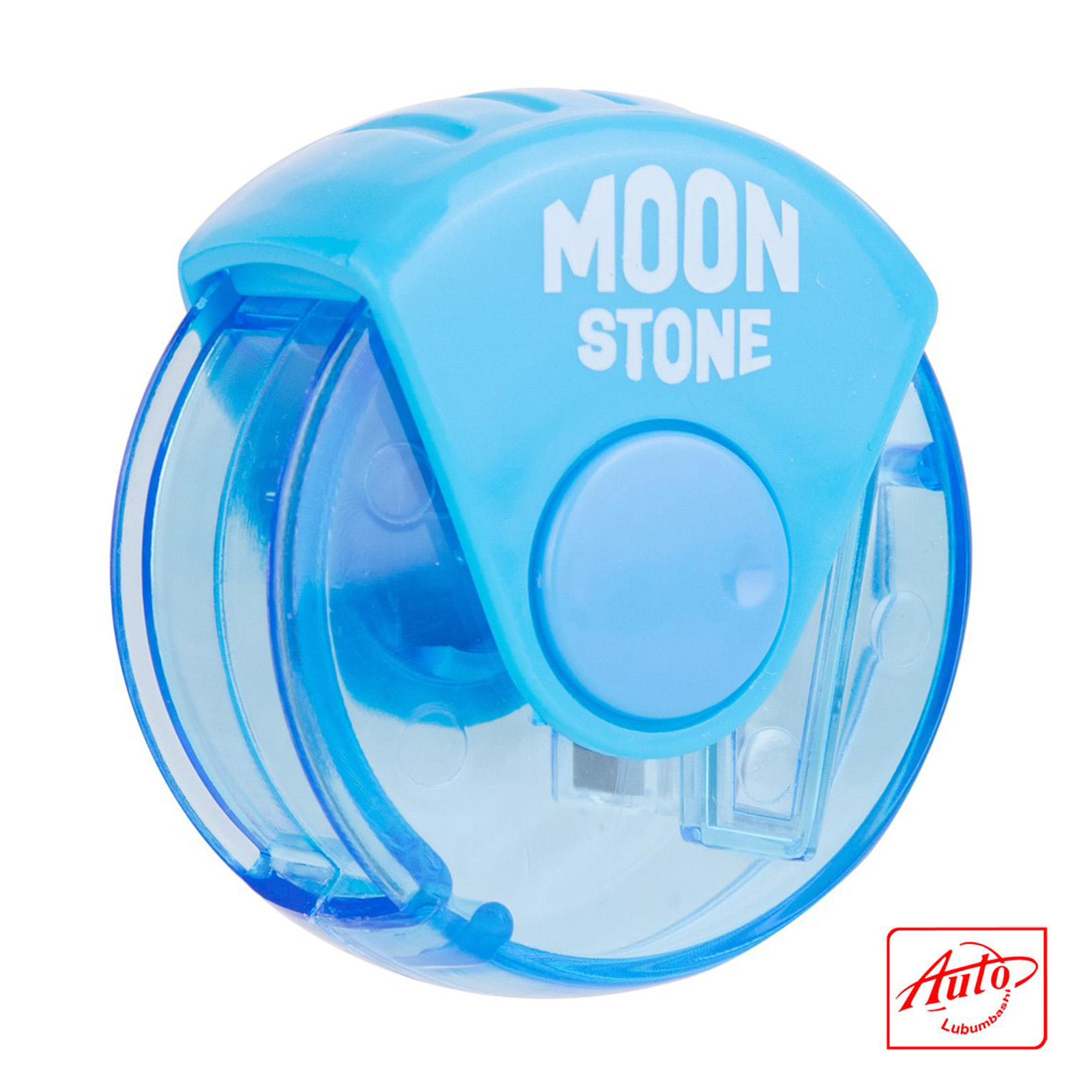 Deli Manual Pen Sharpener – Blue, Compact & Portable - Image 2
