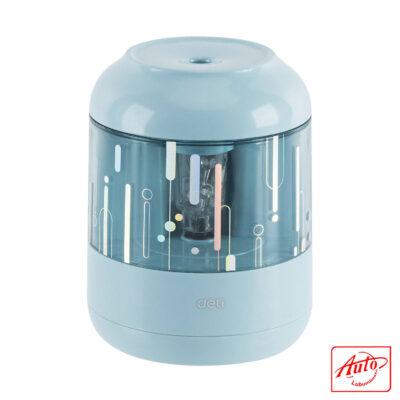 Deli Kids Dinosaur Electric Pencil Sharpener – Battery Operated, Compact & Cute Design