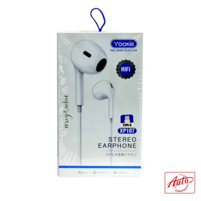 YOOKIE TEC002 – Type-C Stereo Earphones with HiFi Sound & Super Bass