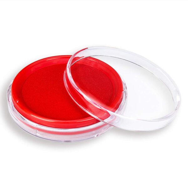 Deli Fast-Drying Red Stamp Ink – 40 ml, Poly Bottle – Image 2