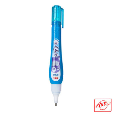 Deli Correction Pen – Bumpees Cartoon Design, Fast-Dry, Retractable, 3-Color Set