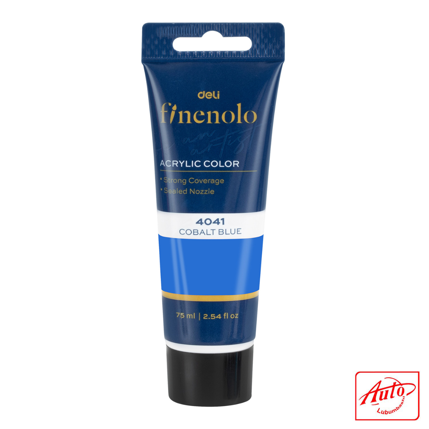 Deli Finenolo Acrylic Paint – Phthalocyanine Blue (401), 75 ml, Artist Grade - Image 2