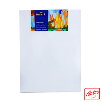 Deli Canvas Panel – 100% Cotton, 280gsm, Triple Primed, 25 × 35 cm (9.8 × 13.7 in), White