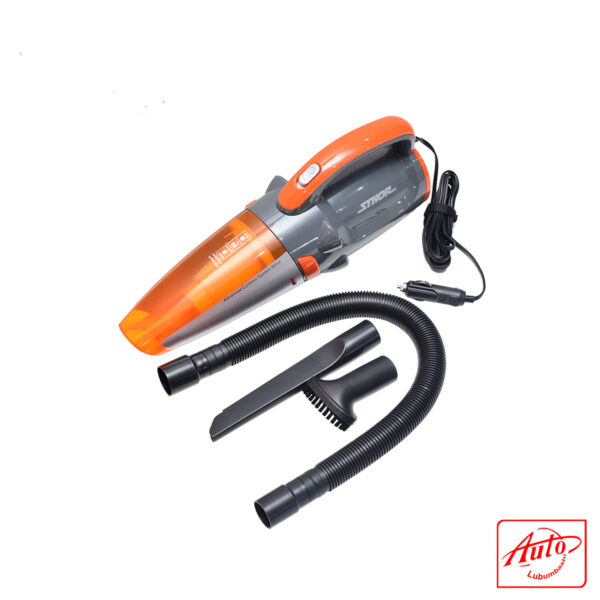 STHOR 82951 – 12V Car Vacuum Cleaner with Cartridge Filter and Storage Bag – Image 2