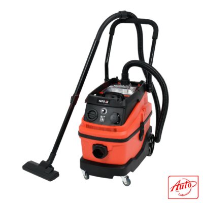 YATO 1600W Wet & Dry Vacuum Cleaner – 30L for Workshops