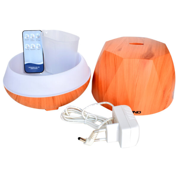 LUND 66903 – 500ml Ultrasonic Aroma Diffuser with Remote Control & RGB Lighting - Image 3
