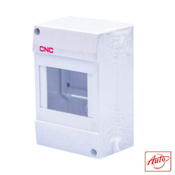 YCX3-4WAYS Surface Mount Distribution Box – 4 Way, Slim ABS Housing – Image 2