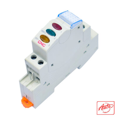Modular Signal Lamp – ADM-3 RGY 220V-CNC RED/GREEN/YELLOW, Triple LED, DIN Rail Mounted