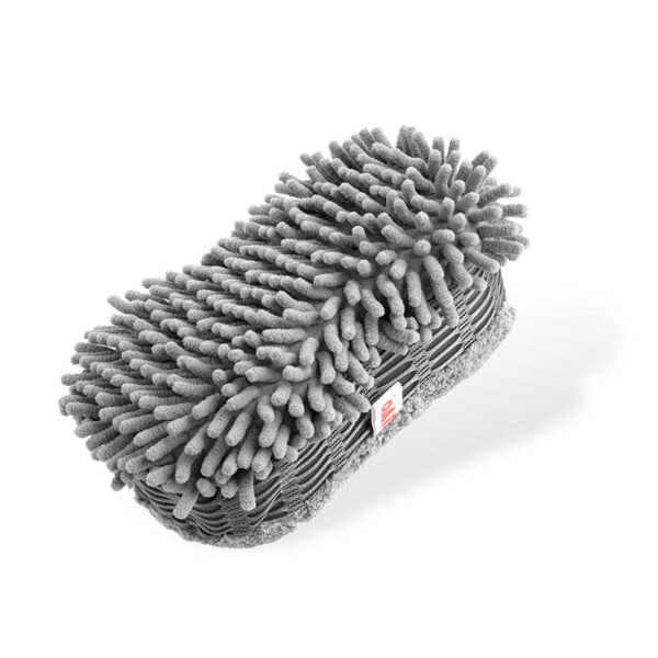 LiAo Chenille Microfiber Car Wash Sponge – 24×17 cm, Dual-Sided - Image 2