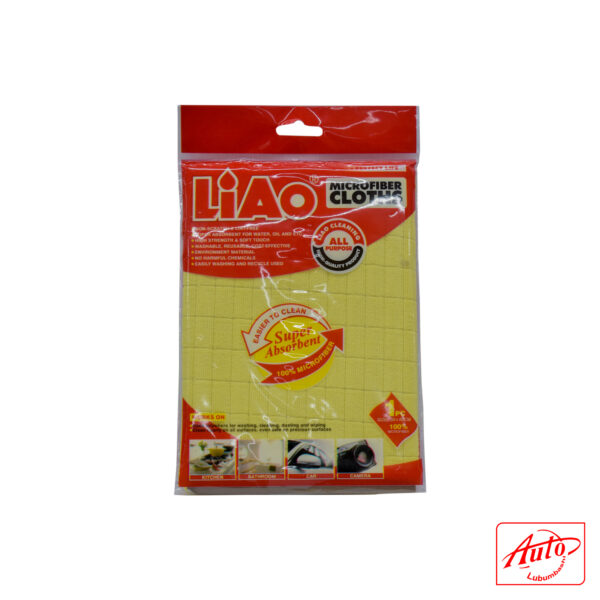 100% Cotton Terry Dish Cloth & Dish Towel – 1 Pack Combo, Yellow, 30×40cm – Image 3