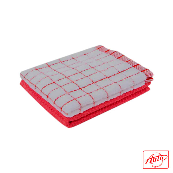 LIAO Tight Weave Microfiber Household Cleaning Cloth – 2-Pack, 30×30/30×40 cm – Image 2