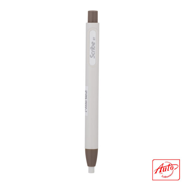 Deli Plastic Pen – White Body, Smooth Ink Flow, Lightweight Design – Image 4