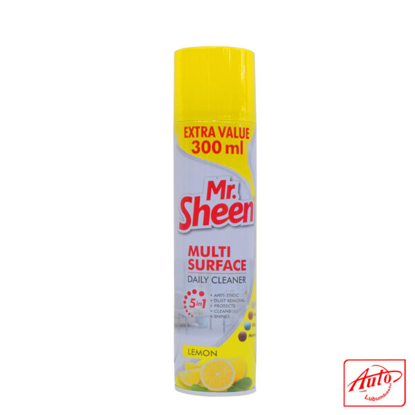 Mr. Sheen Multi-Surface Daily Cleaner – Lemon, Extra Value 300ml – Image 2