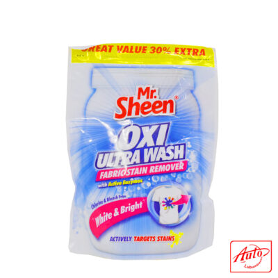 Mr Sheen Oxi Ultra Wash White – 30% Extra Value, 520g