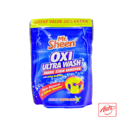Mr Sheen Oxi Ultra Wash – Fabric Stain Remover, 650g, 30% Extra Value
