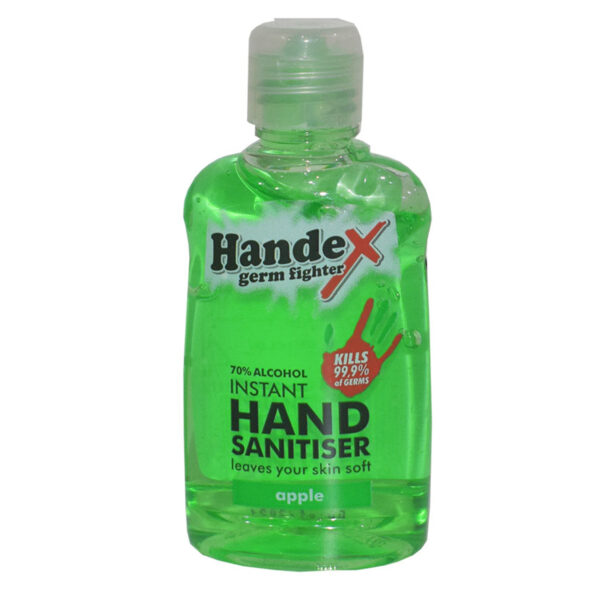 Handex Instant Hand Sanitiser – Apple Scent, 75ml (2.5 fl oz) - Image 2