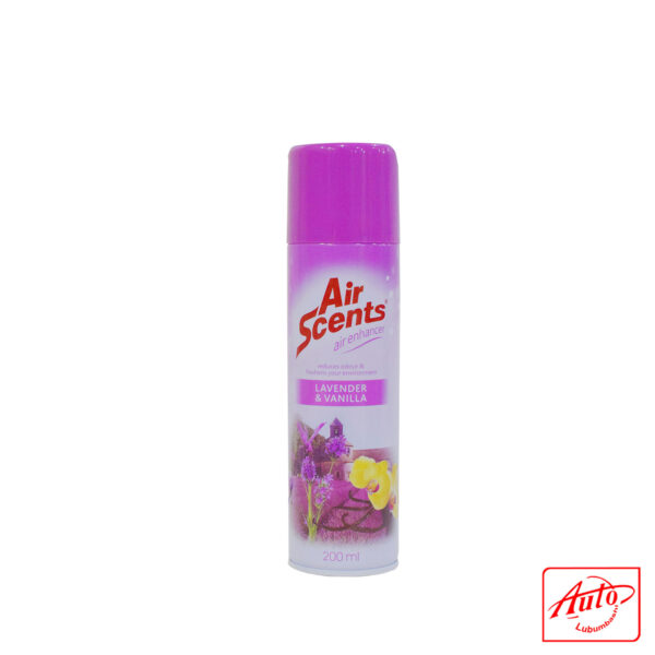 Air Scents Aerosol Air Enhancer – Lavender & Vanilla, 200ml - Image 2