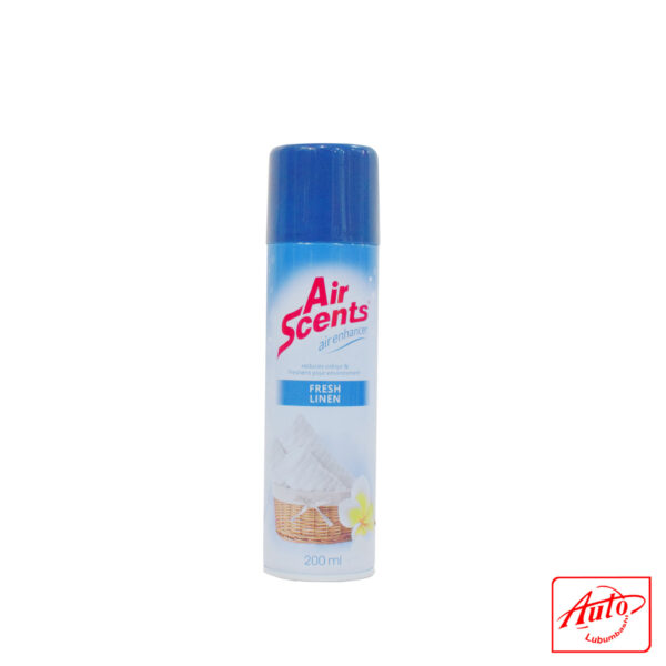 Air Scents Aerosol Air Enhancer – Fresh Linen, 200ml – Image 2
