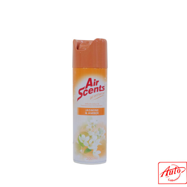 Air Scents Jasmine & Amber Air Enhancer – 200ml Aerosol Spray – Image 2