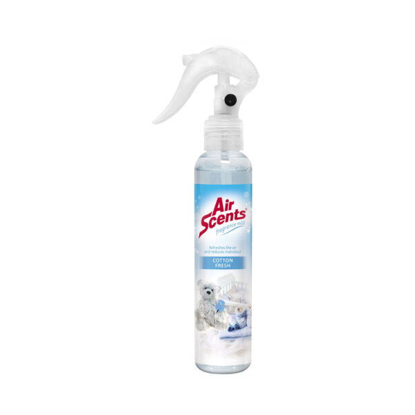 Air Scents Cotton Fresh Fragrance Mist Aerosol Air Freshener – 180ml – Image 2
