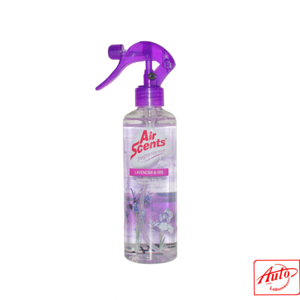 Air Scents Lavender & Iris Fragrance Mist Aerosol Air Freshener – 350ml – Image 2