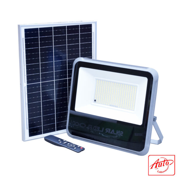 Outdoor Solar LED Projector – 400W, 6500K Cool White, IP65 Waterproof, Remote Control – Image 2