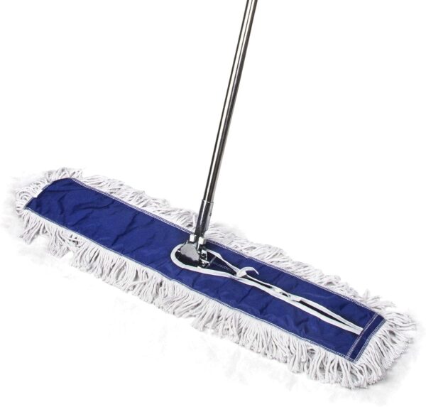 LiAo Cotton Mop – 40 × 10cm Plate, 90–120cm Telescopic Metal Handle – Image 7