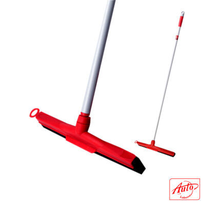 LiAo Floor Squeegee – 35cm EVA Blade, 130cm Metal Handle