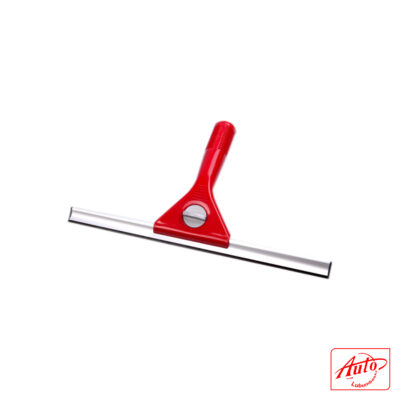 Window Cleaner – 30cm Aluminum Squeegee, Red/Grey