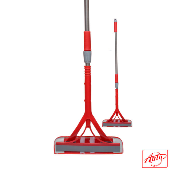 Window Cleaner – Dual-Use Head, 25cm, Telescopic Handle (74–122cm) – Image 2