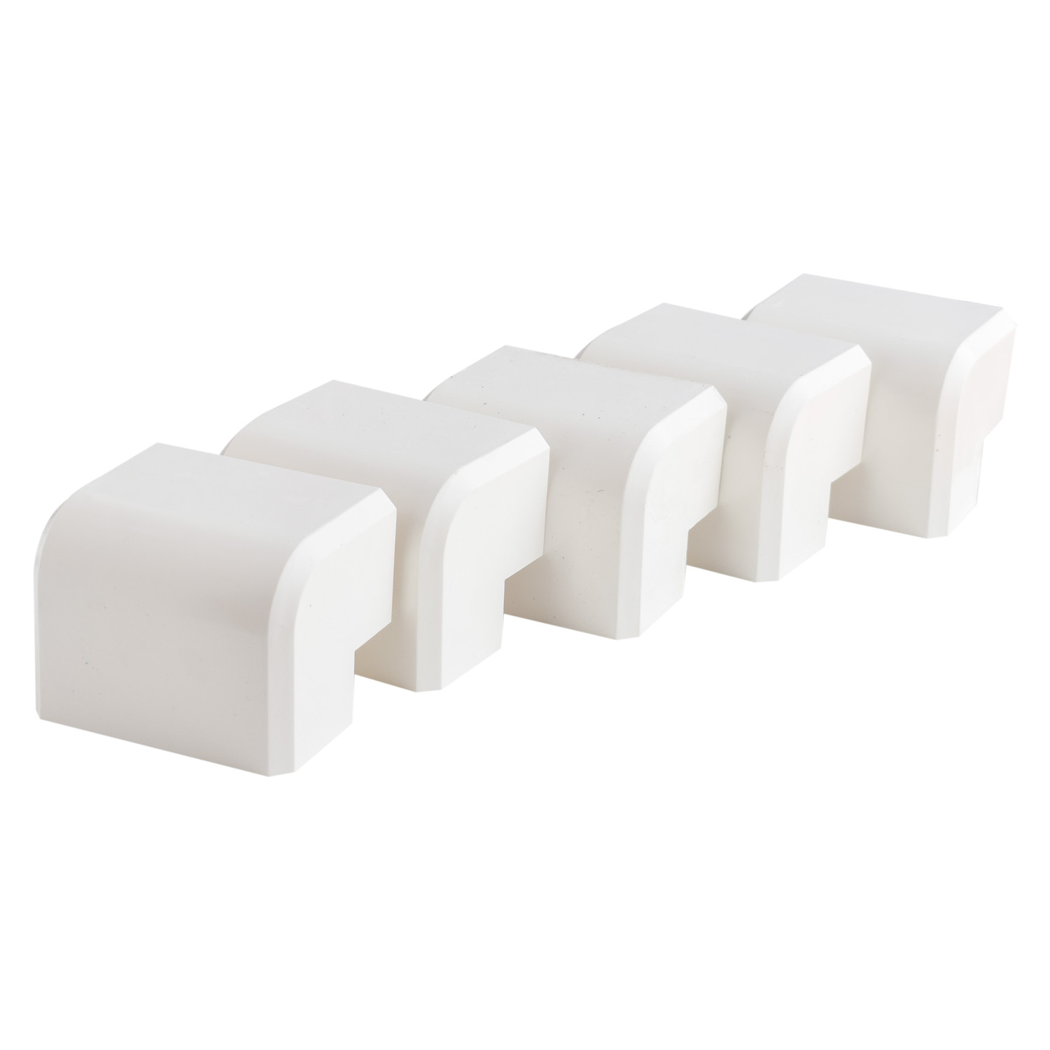 Flat External Angle for Multifunctional PVC Trunking (Set of 5 Pieces) – Image 3