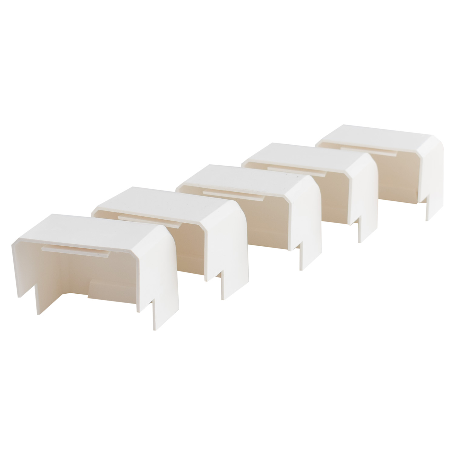 Flat External Angle for Multifunctional PVC Trunking (Set of 5 Pieces) – Image 4