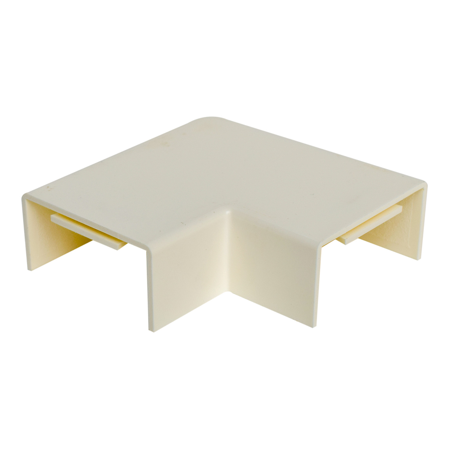 Flat Corner for PVC Trunking 50x25 mm (Set of 5 pcs) – Image 2