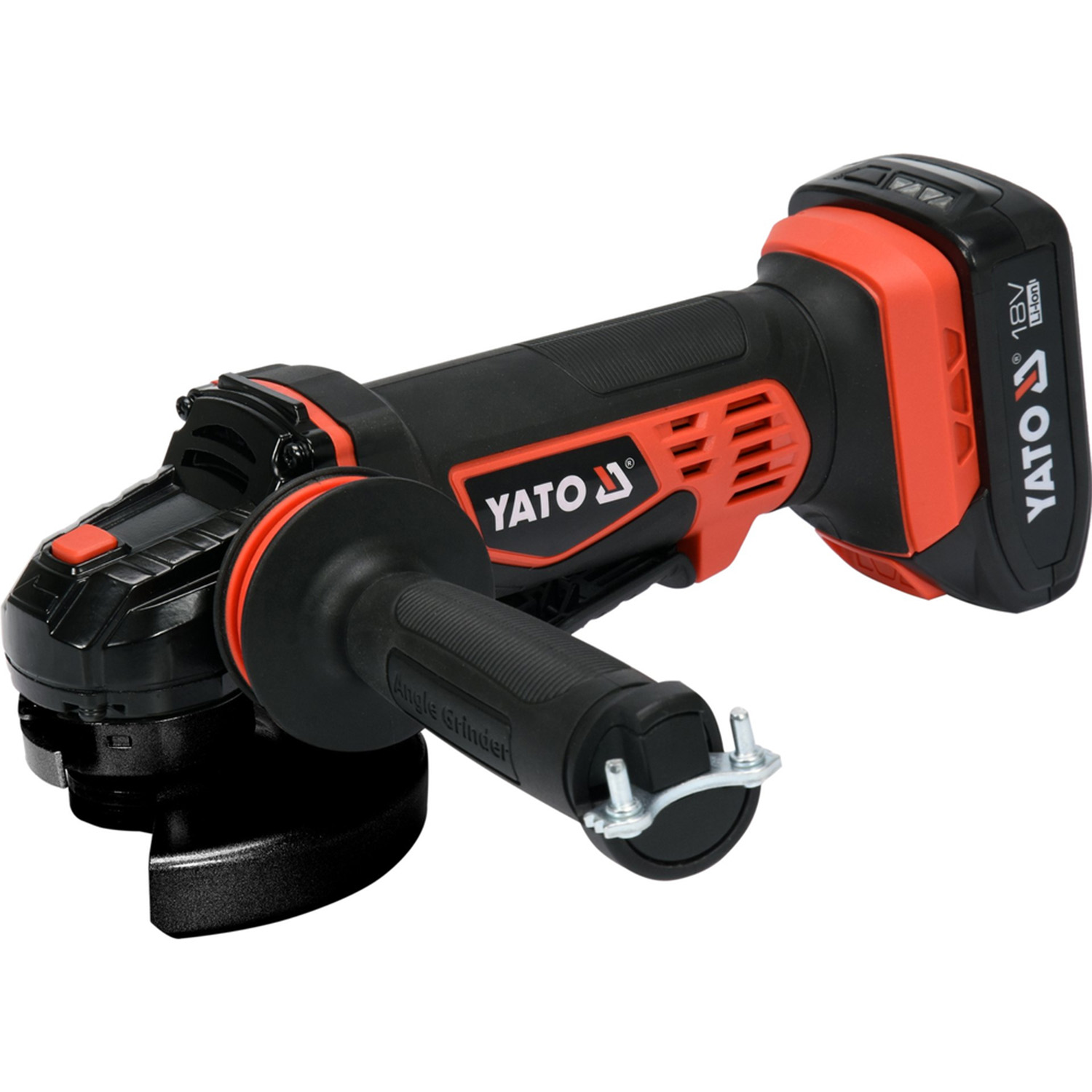 YATO Cordless Angle Grinder 125 mm – 18V Li-Ion - Image 2