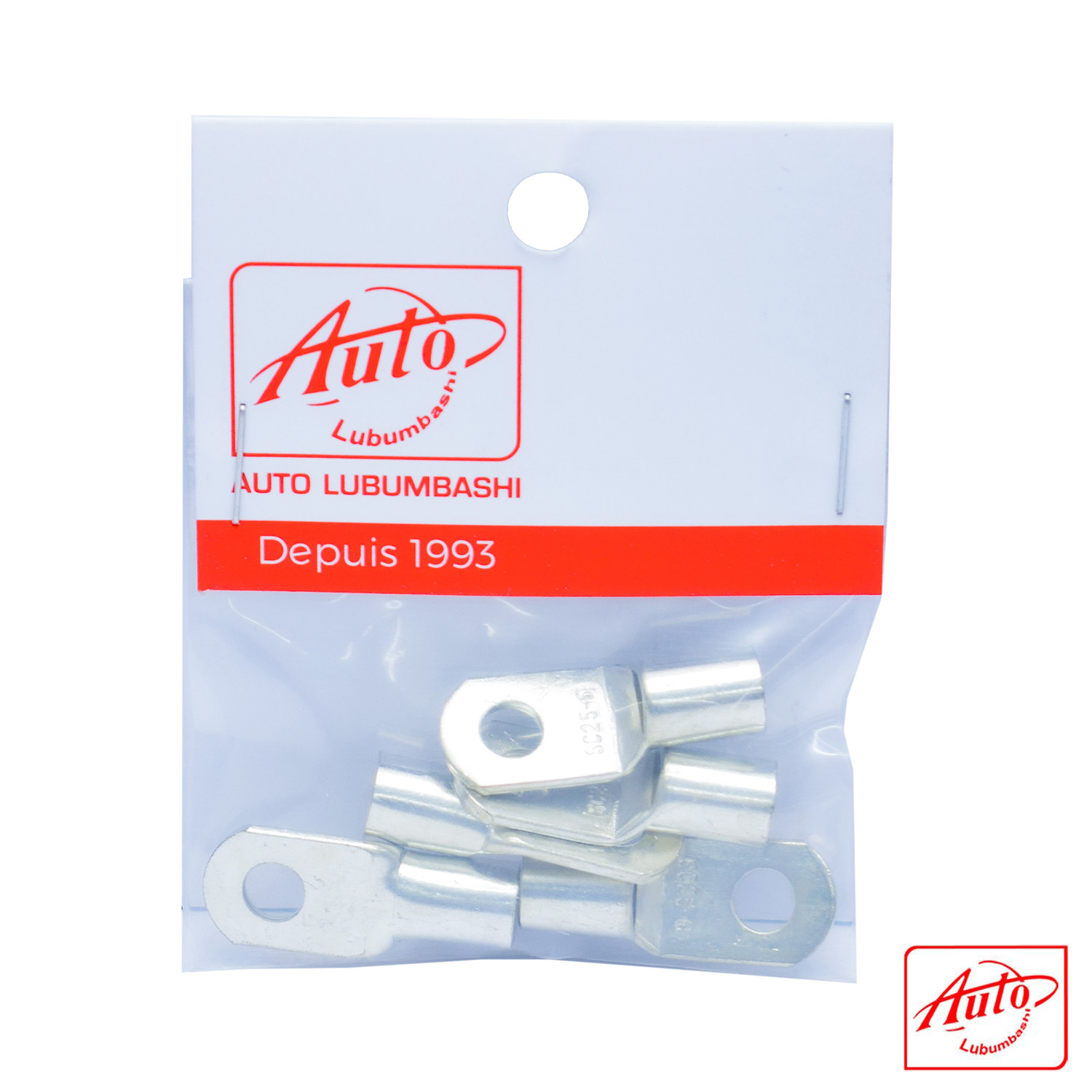 SC (JGK) Copper Cable Lug – For Cable >25mm² – Hole >6mm – CNC Electric – Pack of 5 - Image 2