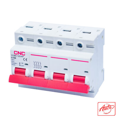 Miniature Circuit Breaker YCB9-125 – 4P – C100 – 6000A – IEC