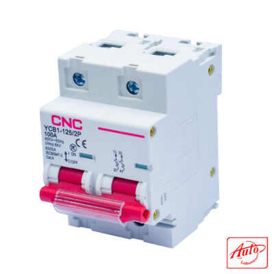 Miniature Circuit Breaker YCB1-125 – 2P – 100A – 6kA – 230/400V – 50Hz – IEC