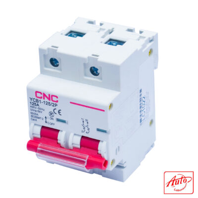 Miniature Circuit Breaker YCB1-125 – 2P – 125A – 6kA – 230/400V – 50Hz – IEC