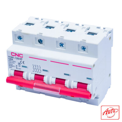 Miniature Circuit Breaker YCB1-125 – 4P – 100A – 6kA – 400V – 50Hz – IEC