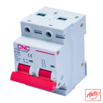 Miniature Circuit Breaker YCB9-125 – 2P – C125 – 10kA – IEC 60898-1 – CNC