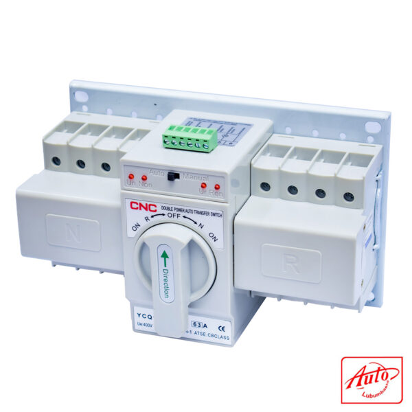 CNC YCQ1B-63/4P 63A Dual Power Automatic Transfer Switch – 4 Poles, AC400V - Image 2
