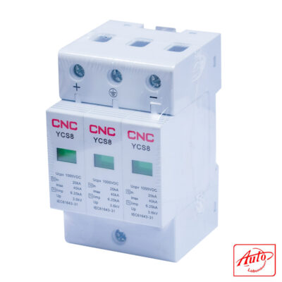 YCS8-I+II 40PV 3P DC1000 Surge Protective Device – Class I & II SPD for PV Systems