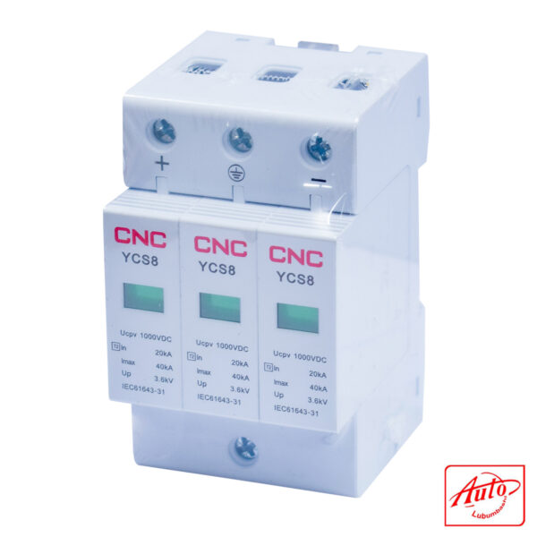 YCS8-II 40PV 3P DC1000 Surge Protective Device – Class II SPD for PV Systems – Image 2
