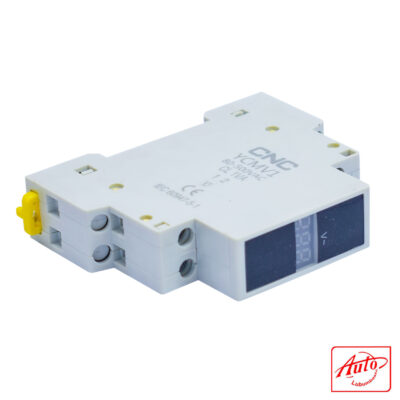 YCMV1 Single-Phase Digital Voltmeter – CNC Electric – 80–500VAC, DIN Rail Mounted