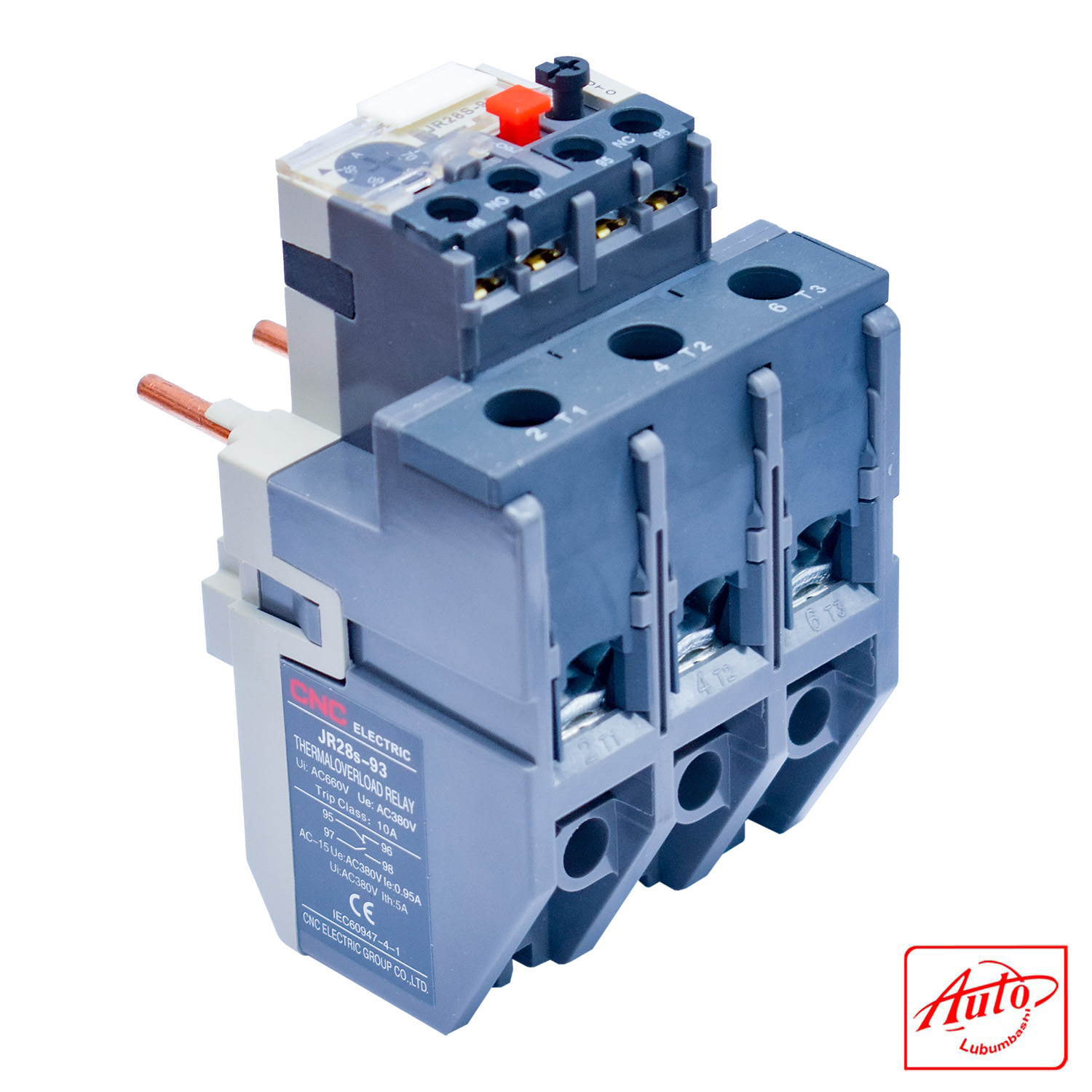 JR28S-93 Thermal Overload Relay – 55–70A – CNC Electric - Image 2