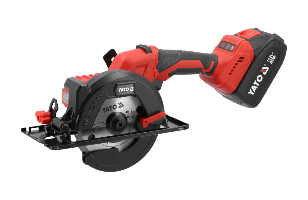 YATO 18V Cordless Circular Saw – 140 mm – YT-8281185 – Image 6