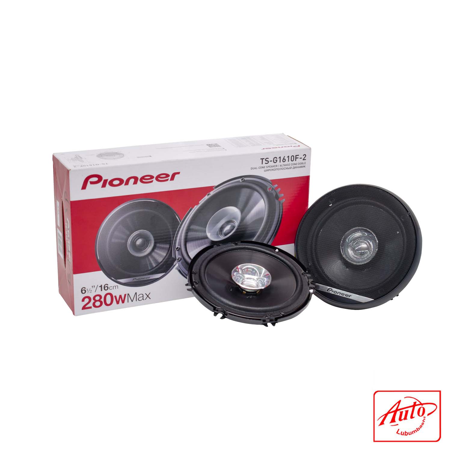 Pioneer TS-G1610F-2 – 6.5" Dual-Cone Car Speakers (280W Max) – Image 2