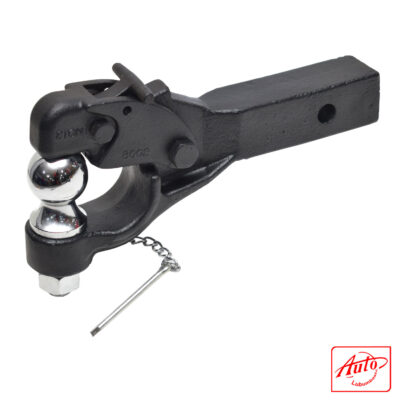 Combination Pintle Hitch with Trailer Ball – 2" Receiver, Forged Steel, Heavy-Duty Towing