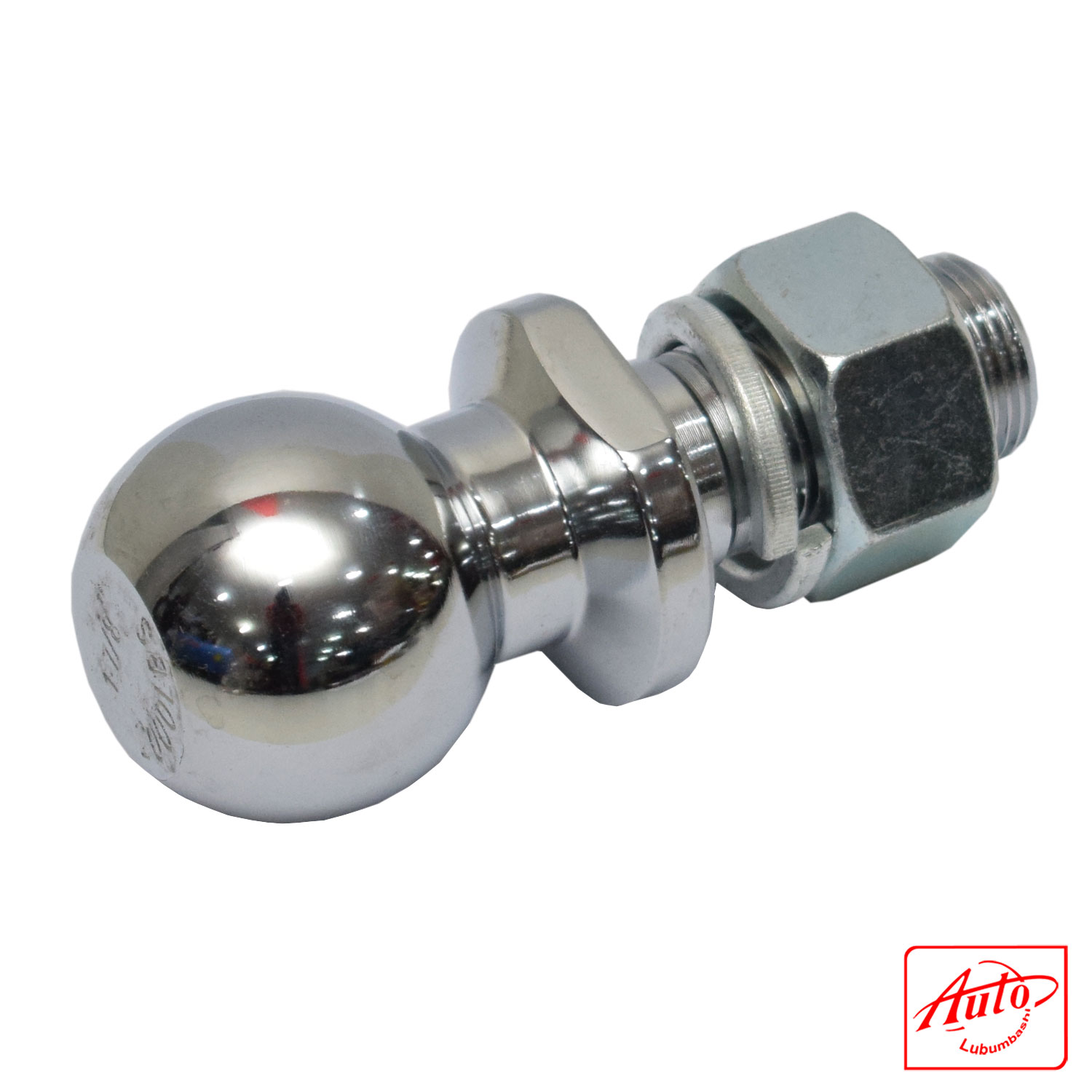 1-7/8" Trailer Hitch Ball – Steel, Chrome Finish - Image 2